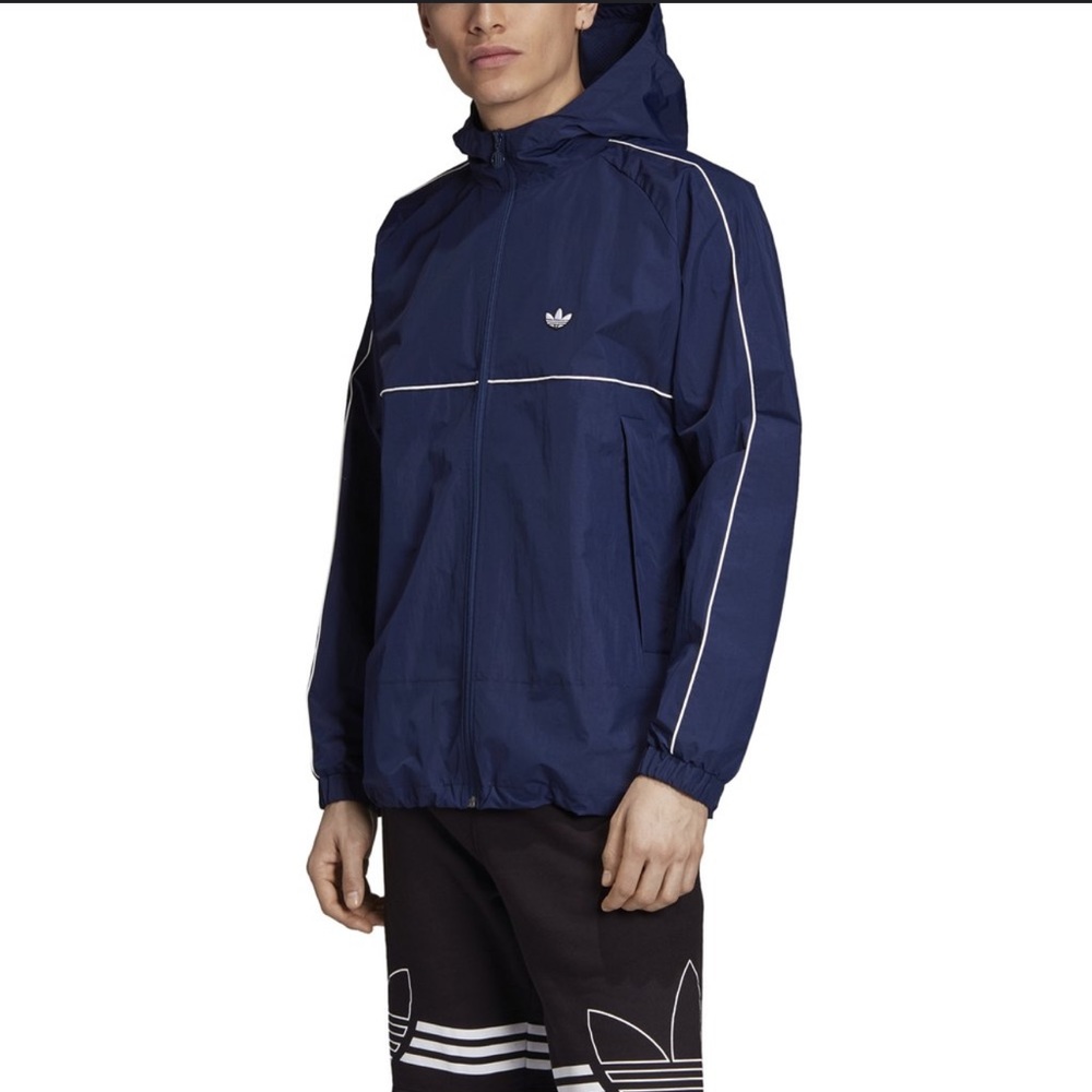 adidas Originals Samstag Colorblock Shell Jacket Blue